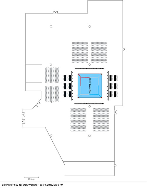 Boxing Match Layout