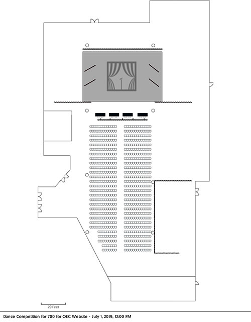 Dance Competition Layout